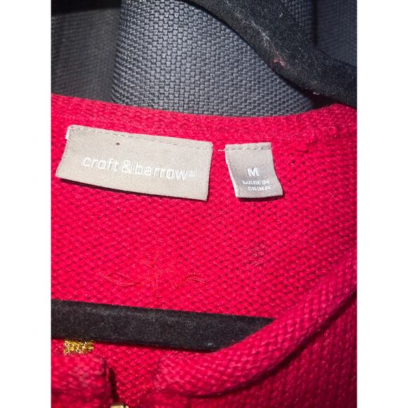 Ugly Christmas Sweater Xmas Cardigan Size Medium - Picture 3 of 4